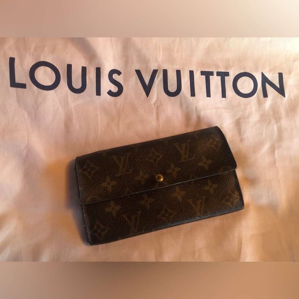 Louis Vuitton Vintage Port Monnaie Simple Wallet